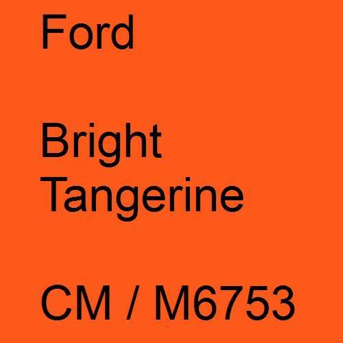 Ford, Bright Tangerine, CM / M6753.